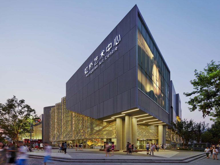 مرکز هنرهای نمایشی Hongqiao شانگهای ؛ تعامل هنرهای نمایشی مدرن و سنتی با درونمایه معماری