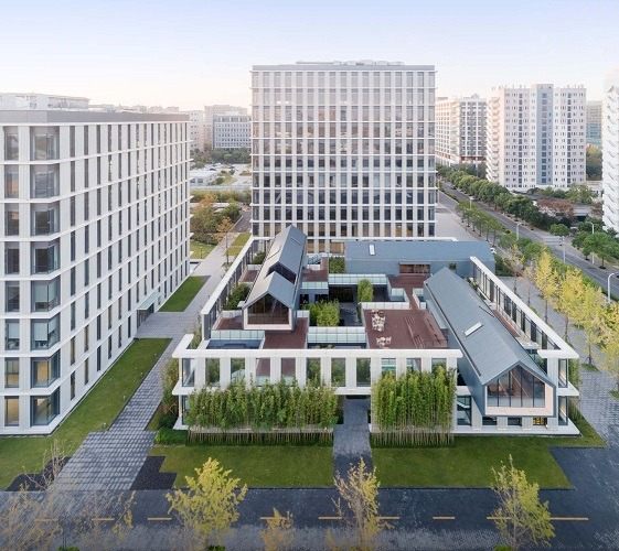ساختمان های اداری Zhangrun ؛ پیامی از آینده