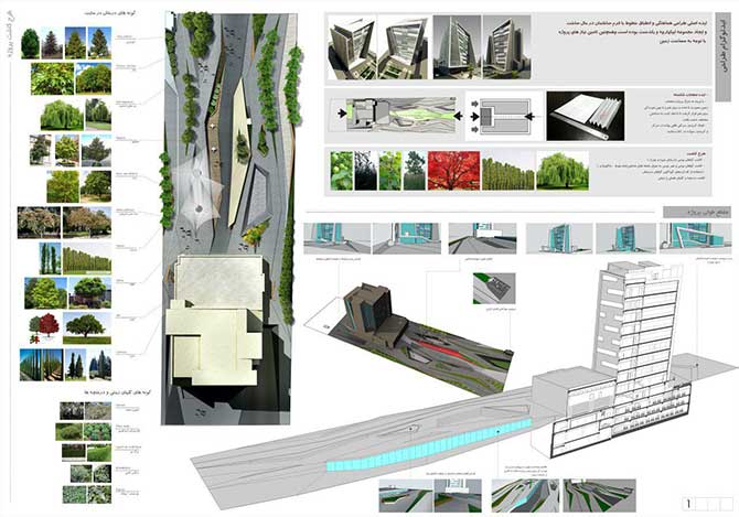 طراحی باغ پارک مهندسین آذربایجان‌ شرقی