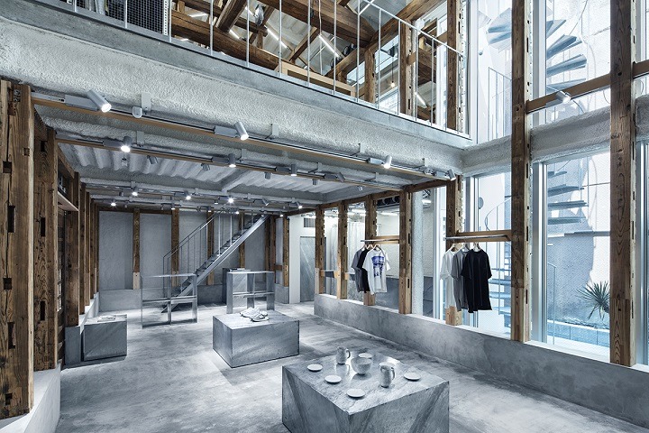 فروشگاه جدید T-HOUSE ؛ انعکاس هنر و صنعت ژاپن در قالب معماری
