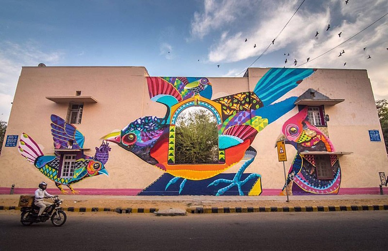 نقاشی های دیواری؛ نقش هنر در تحول فضاهای شهری