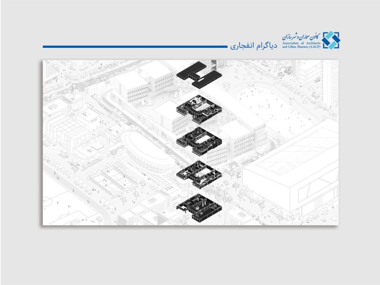 دیاگرام انفجاری در معماری (راهنمای ۱۴۰۴)